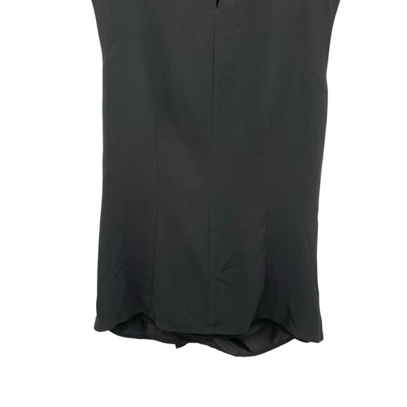 MM Lafleur Brontë Top Front Knot Sleeveless Black Size XS - Picture 5 of 7